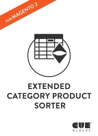 Extended category product sorter